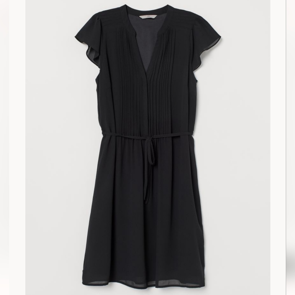 H & M Dress with Tie Belt